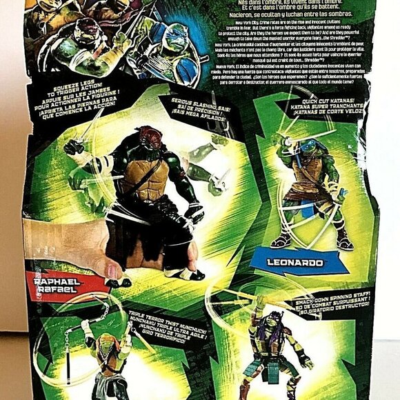 TEENAGE MUTANT NINJA TURTLES RAPHAEL COMBAT WARRIO - Picture 7 of 10